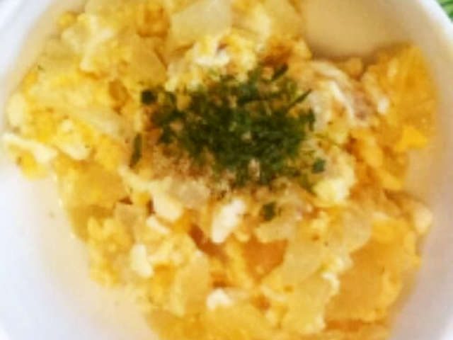 離乳食中期~赤ちゃん大好きお豆腐の卵とじ